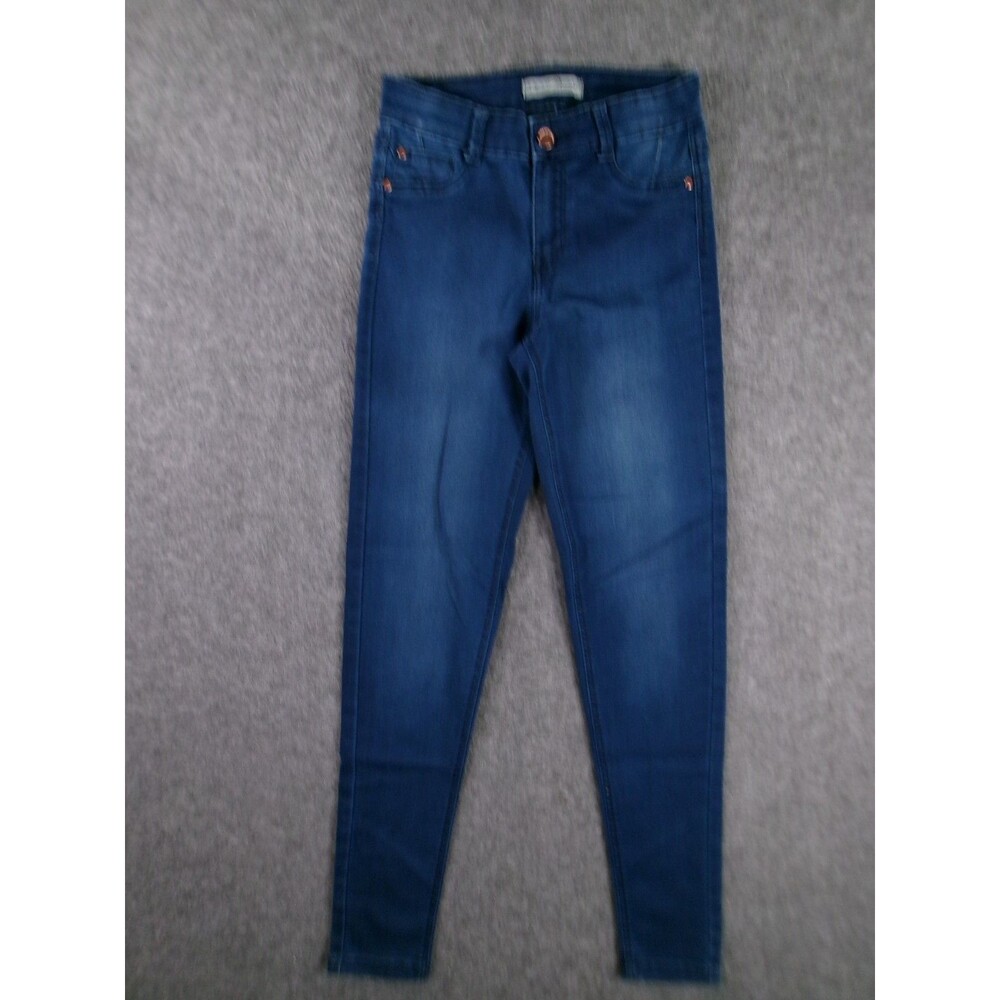Denim Co Jeans Women 4 Blue Skinny Dark Wash Capsule Causal Preppy